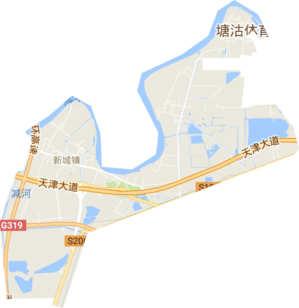 新城镇电子地图