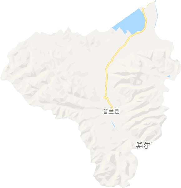 普兰镇电子地图