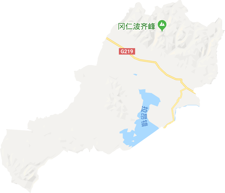 巴嘎乡电子地图