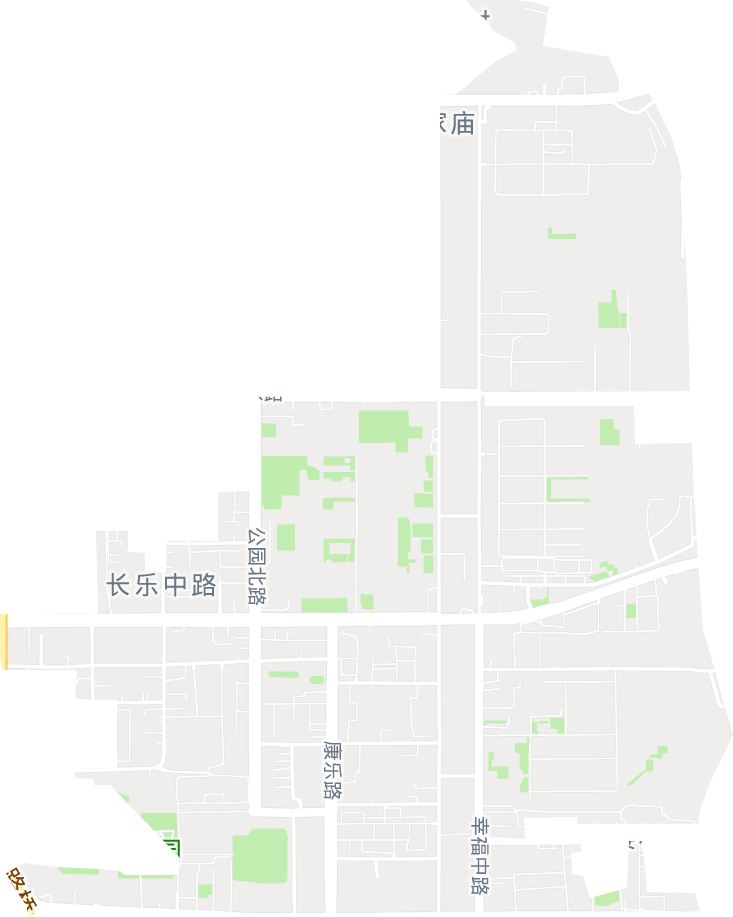 长乐中路街道电子地图