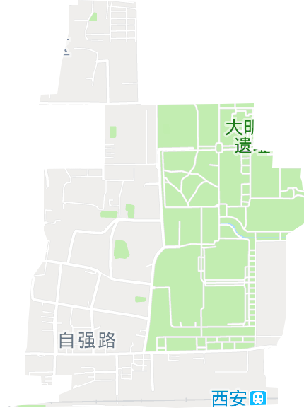 自强路街道电子地图
