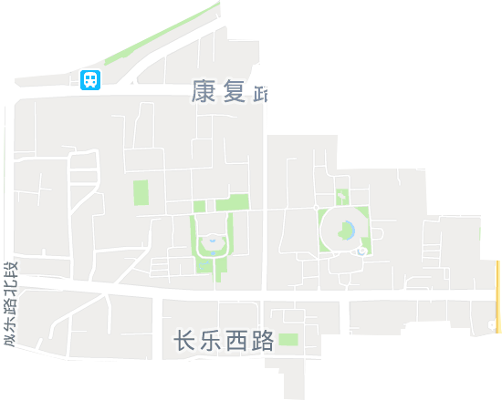 长乐西路街道电子地图