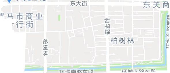 柏树林街道电子地图