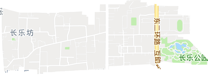 长乐坊街道电子地图
