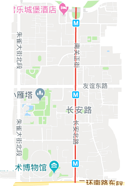 长安路街道电子地图
