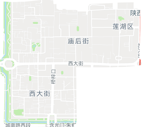 北院门街道电子地图