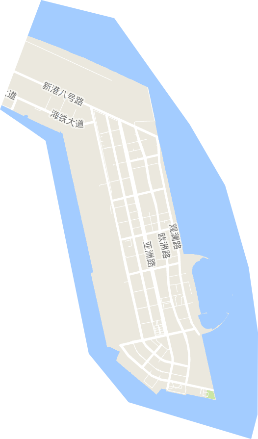 东疆保税港区电子地图