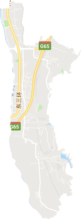 红旗街道电子地图