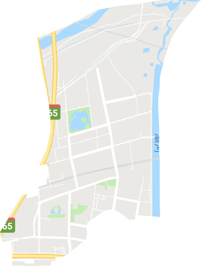 未央湖街道电子地图
