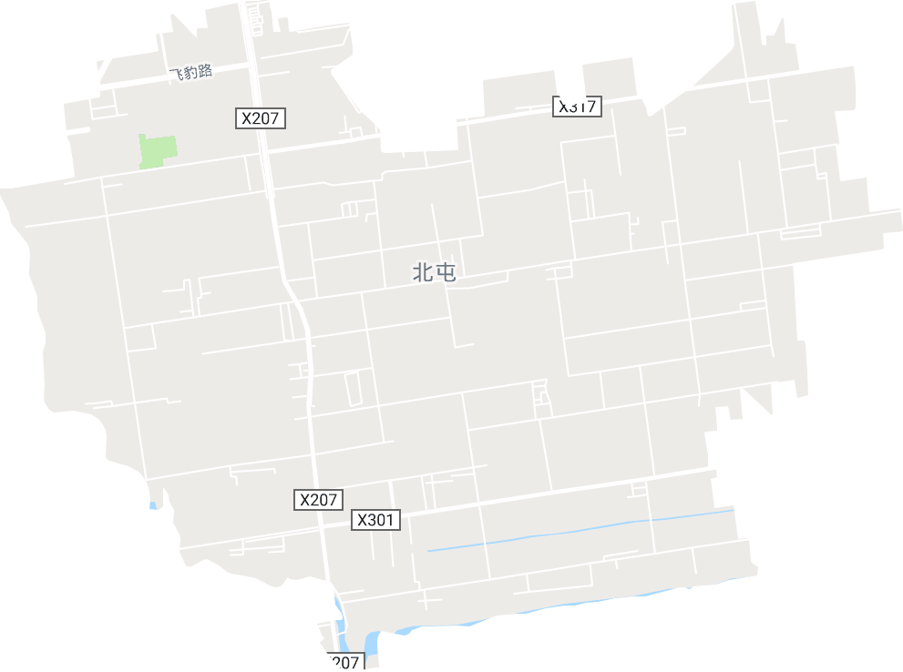北屯街道电子地图