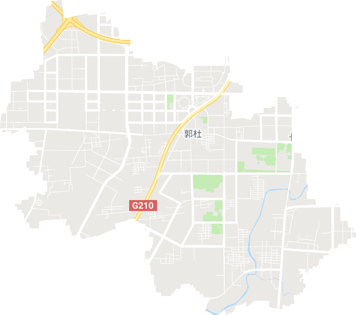 郭杜街道电子地图