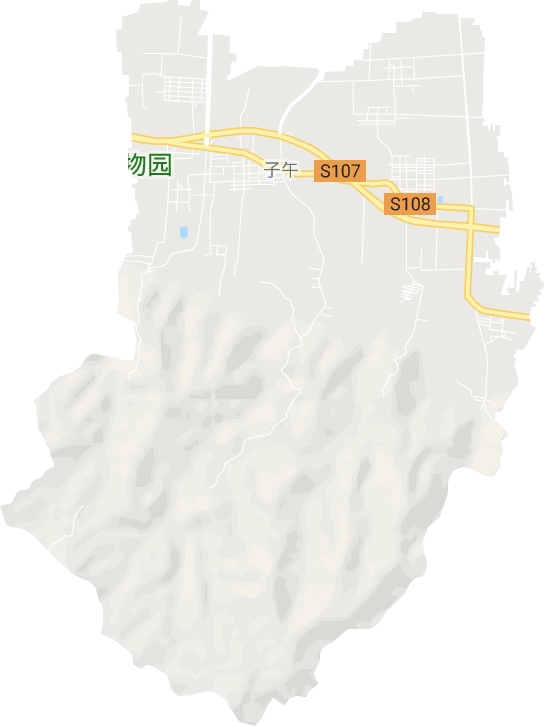子午街道电子地图
