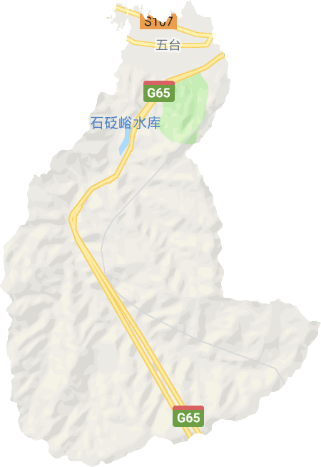 五台街道电子地图