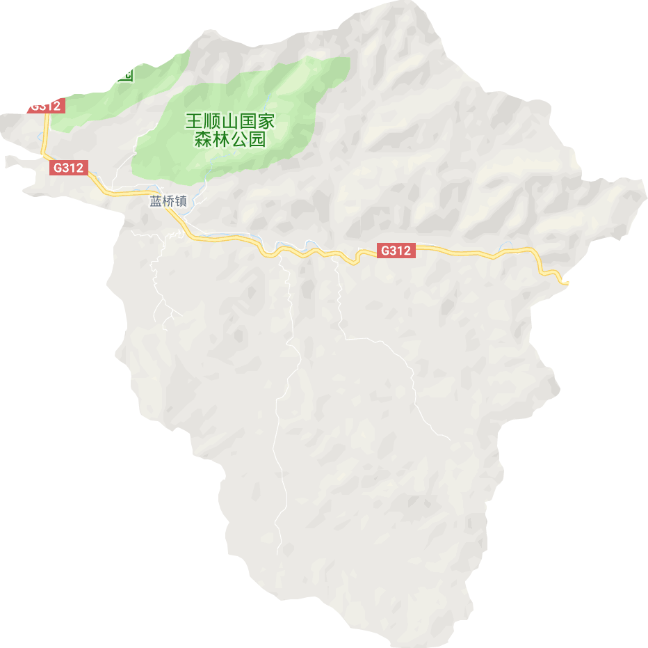 蓝桥镇电子地图