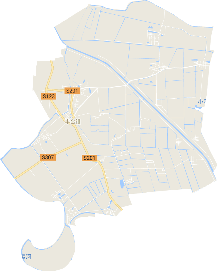 丰台镇电子地图