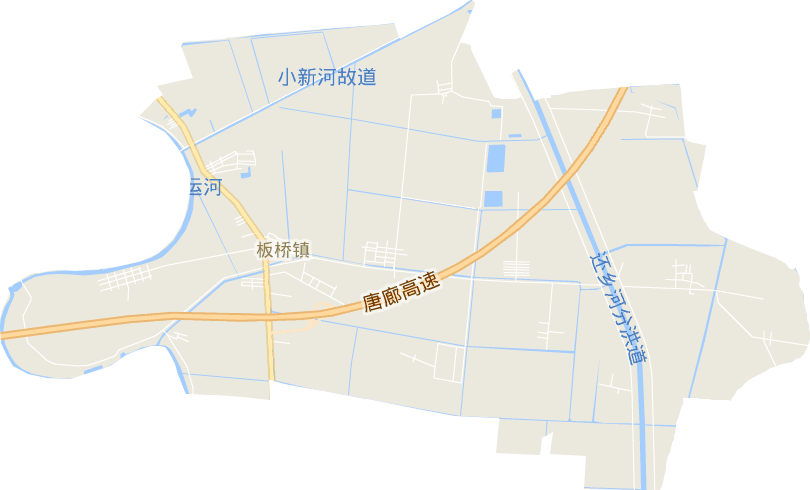 板桥镇电子地图