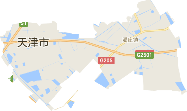 潘庄镇电子地图