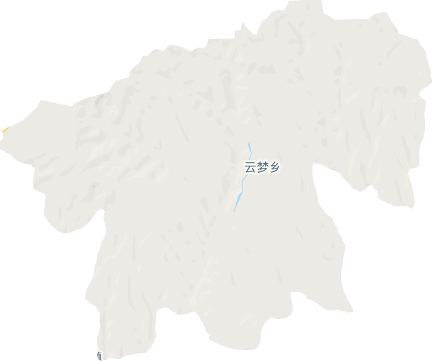 云梦乡电子地图