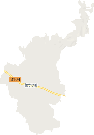 横水镇电子地图