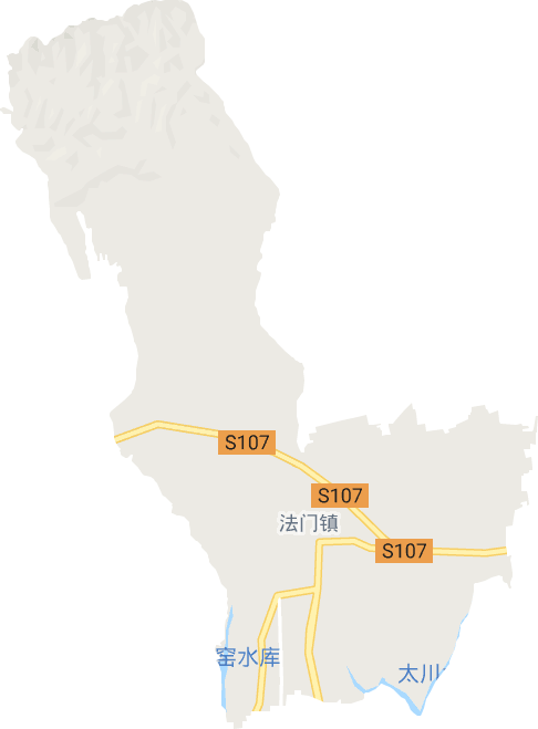 法门镇电子地图