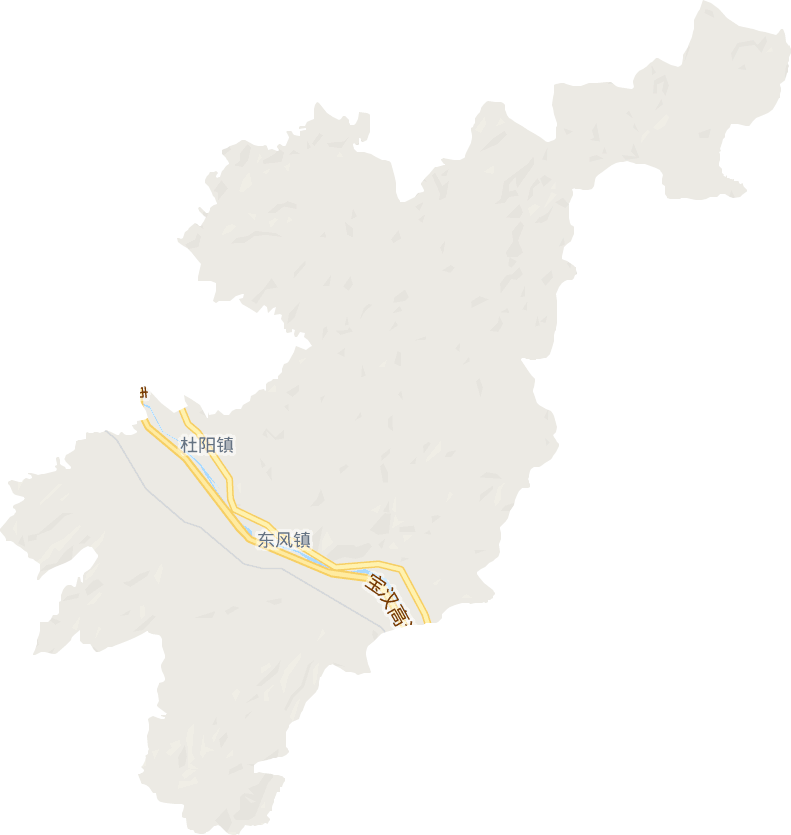 东风镇电子地图