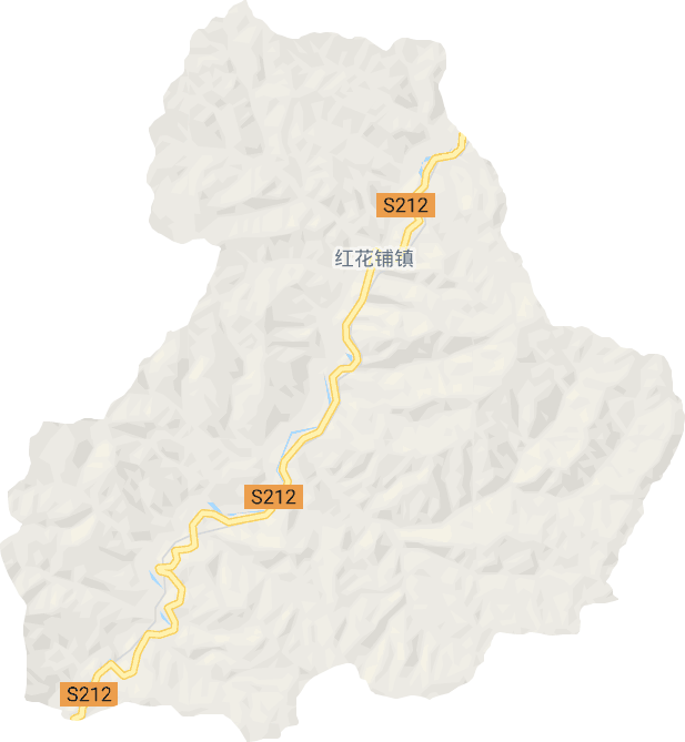红花铺镇电子地图