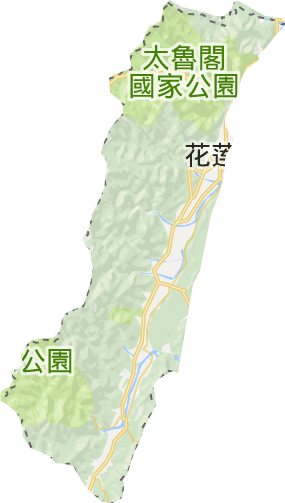 花莲县电子地图