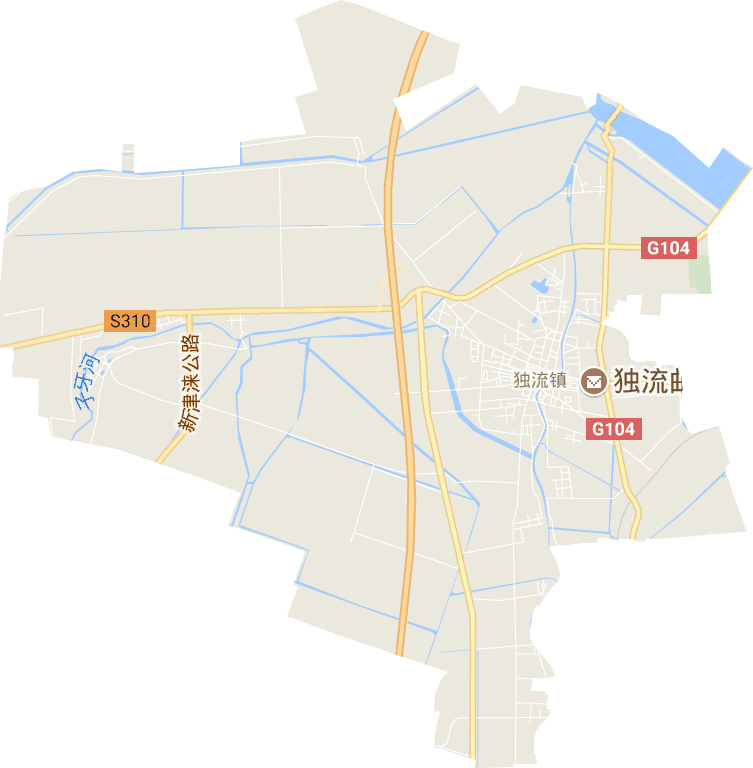 独流镇电子地图