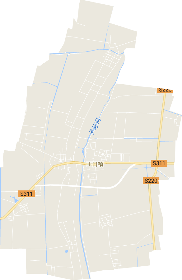 王口镇电子地图
