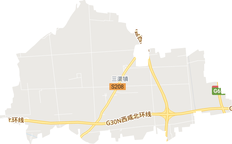 三渠镇电子地图