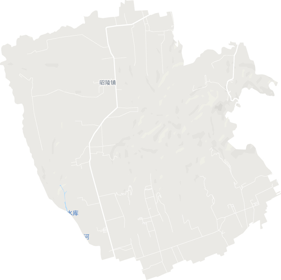 昭陵镇电子地图
