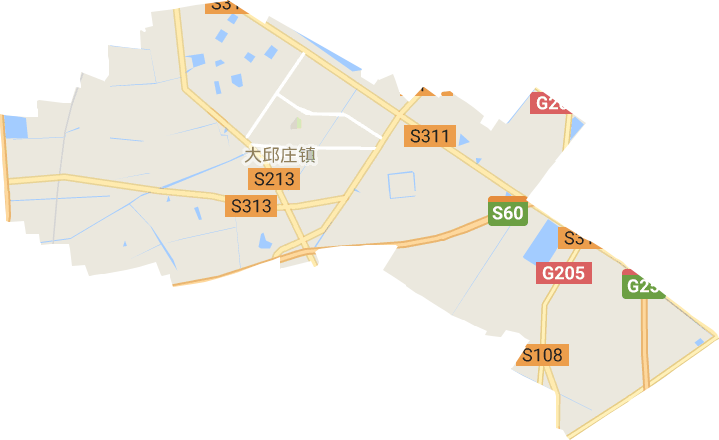 大邱庄镇电子地图