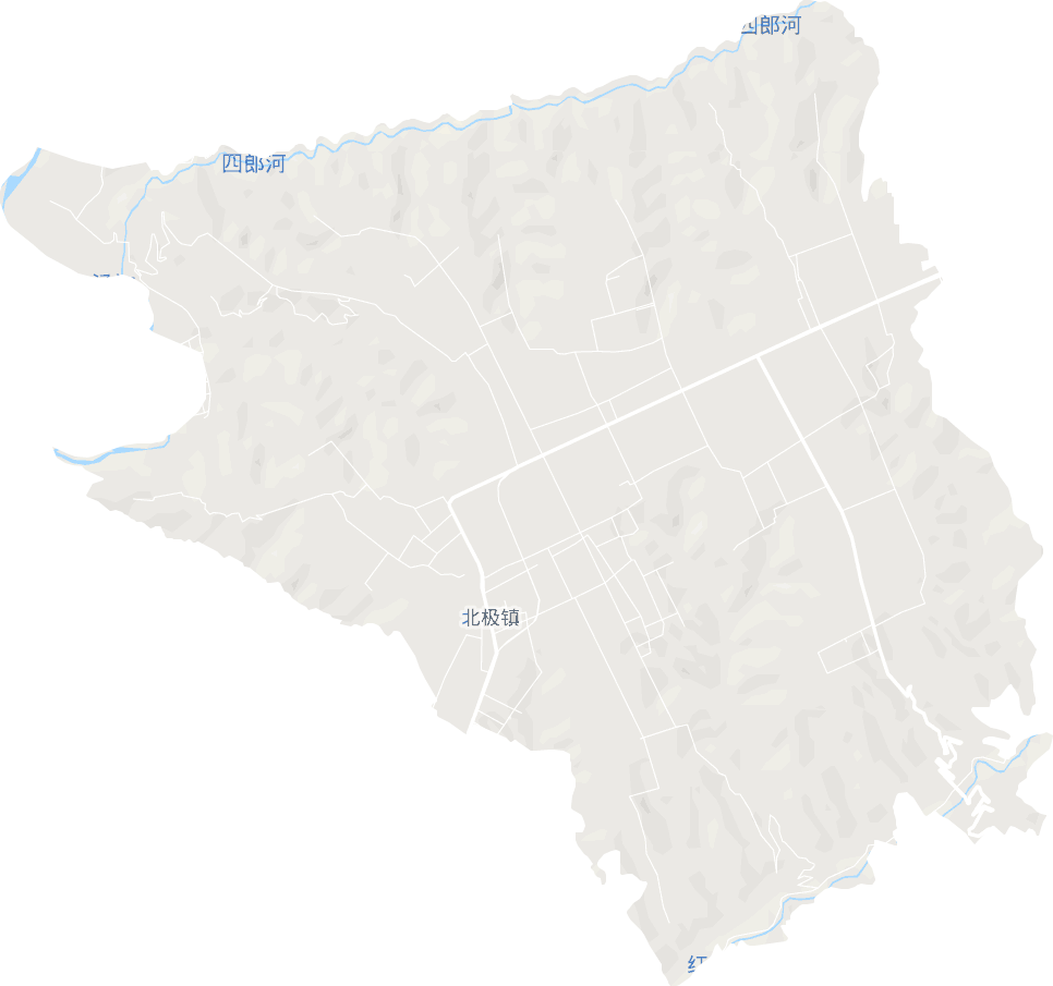 北极镇电子地图