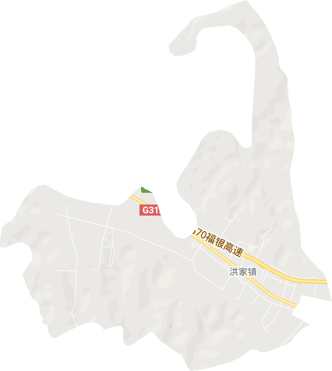 洪家镇电子地图