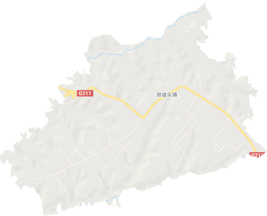 湫坡头镇电子地图