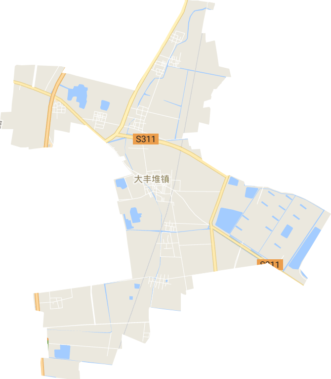大丰堆镇电子地图