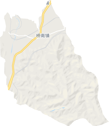 桥南镇电子地图
