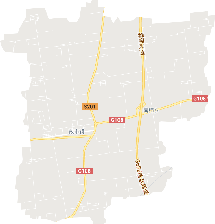 故市镇电子地图