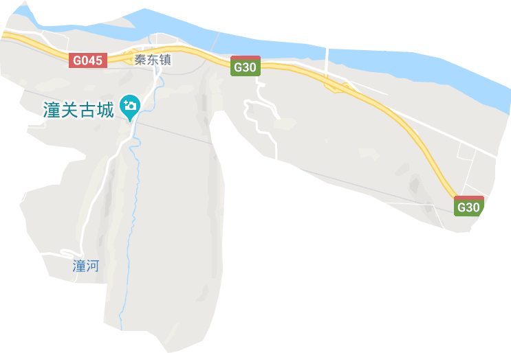 秦东镇电子地图