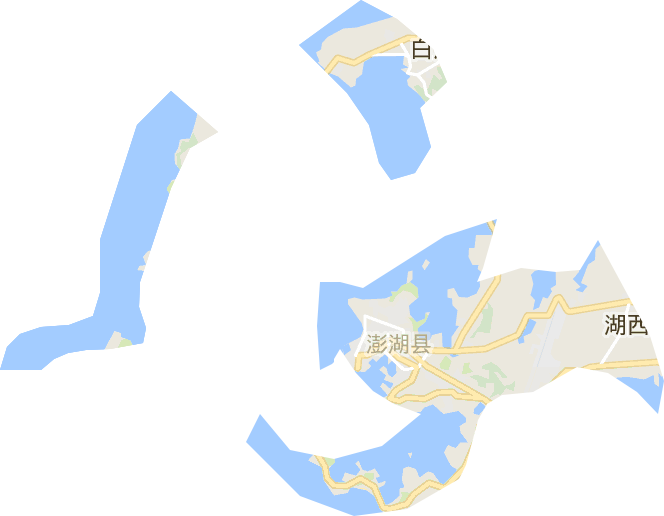 澎湖县电子地图