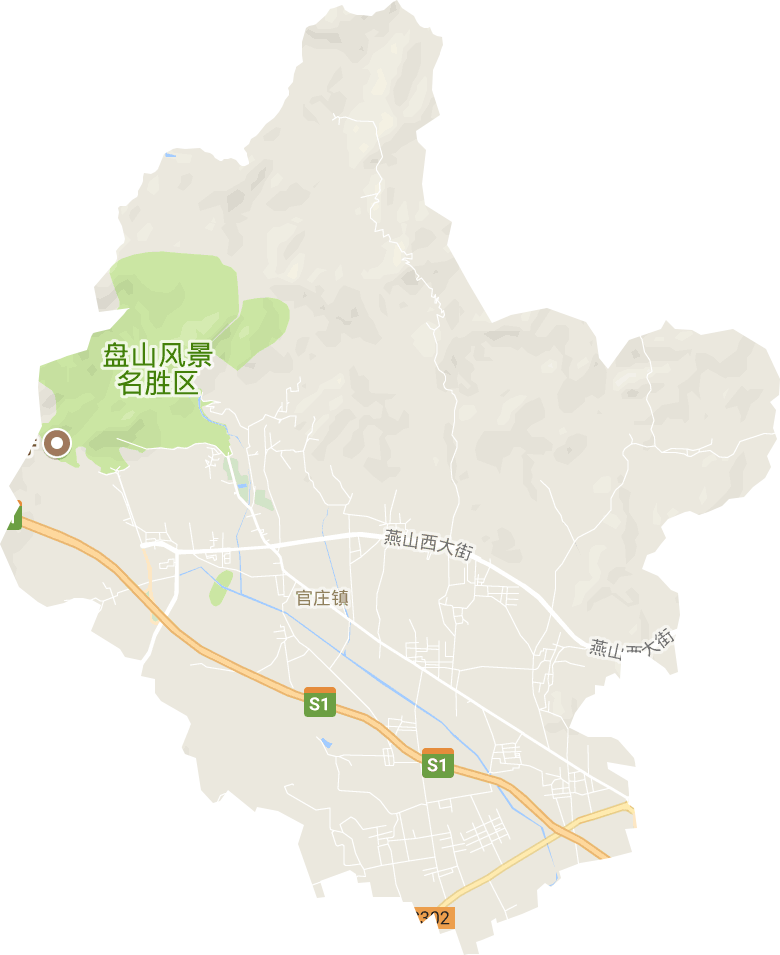 官庄镇电子地图