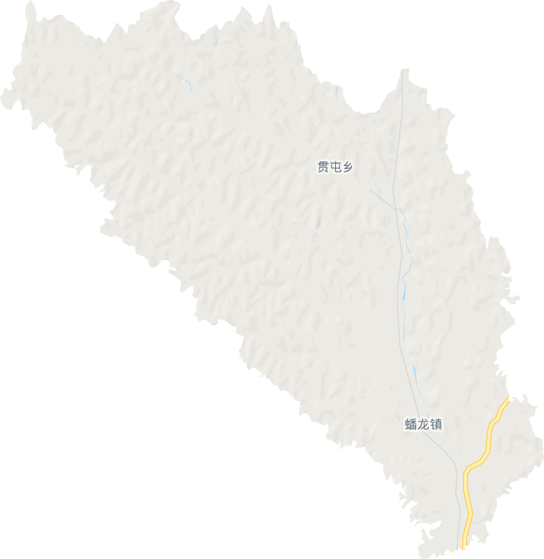 蟠龙镇电子地图