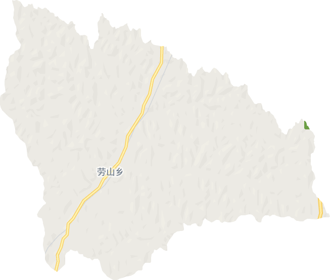 劳山乡电子地图