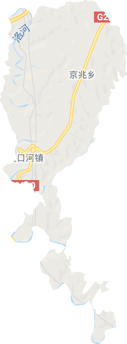 交口河镇电子地图