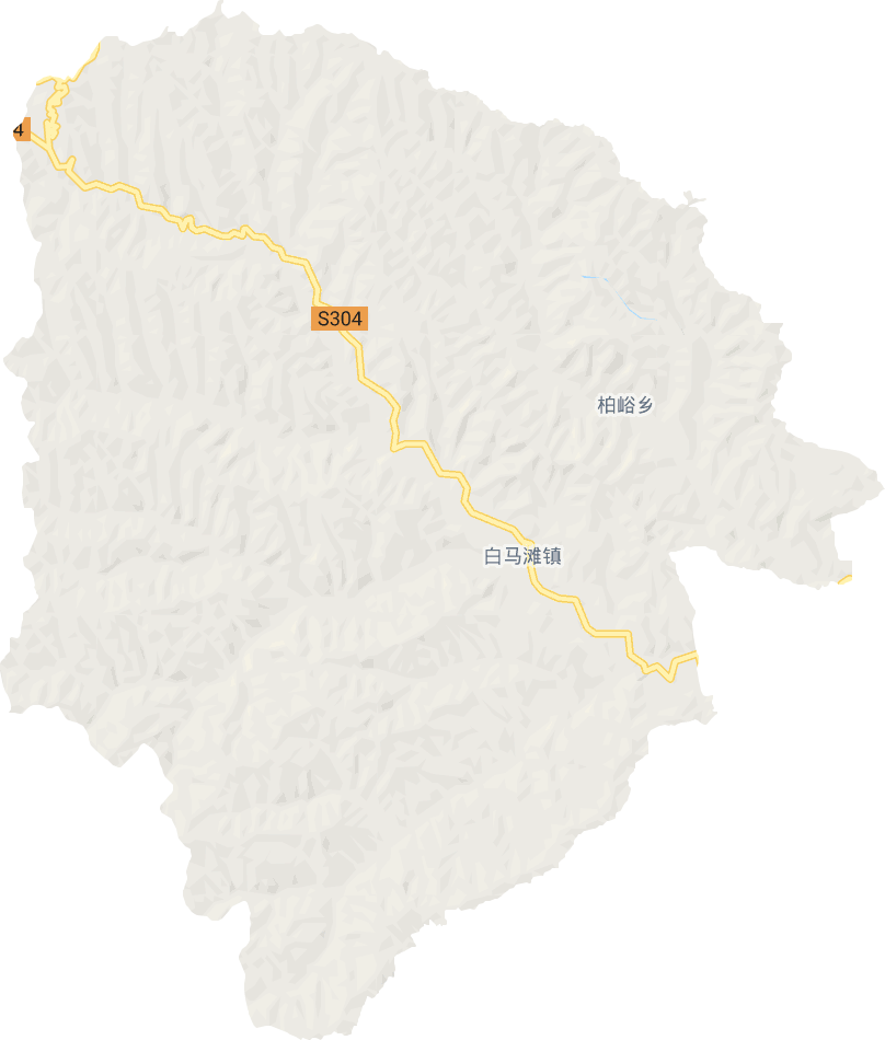 白马滩镇电子地图