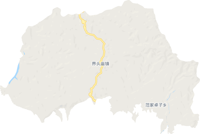 界头庙镇电子地图