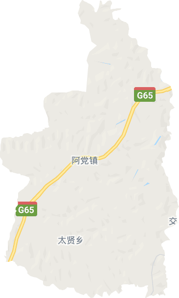 阿党镇电子地图