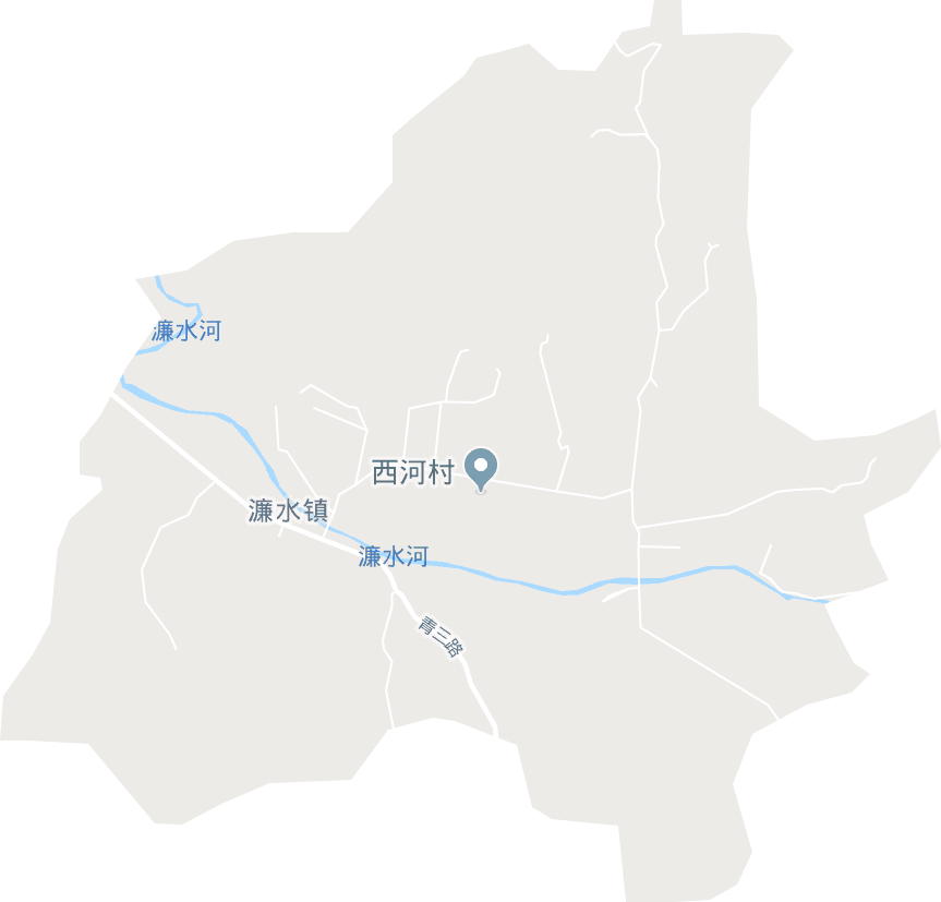 濂水镇电子地图