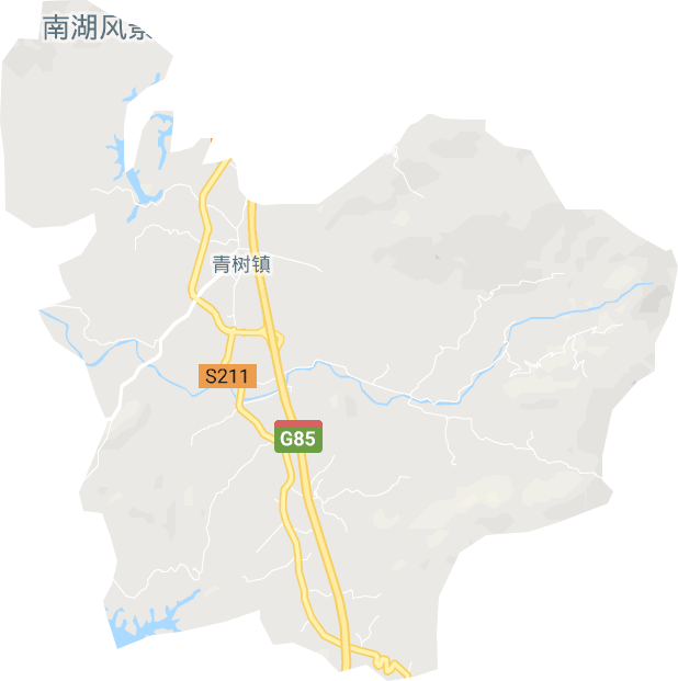 青树镇电子地图