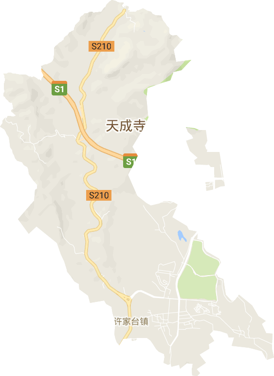 许家台镇电子地图